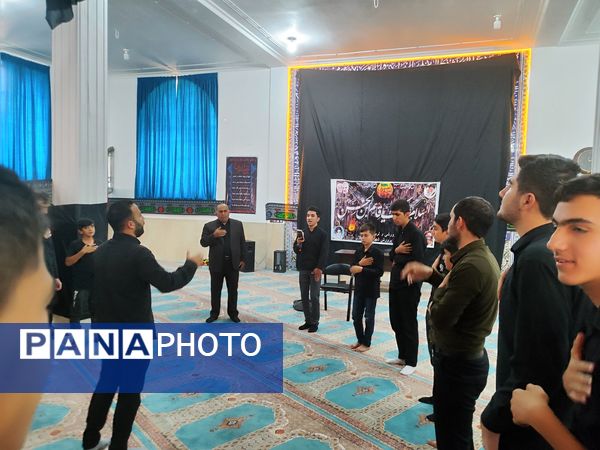 مراسم سوگواره احلی من العسل در هلیلان 