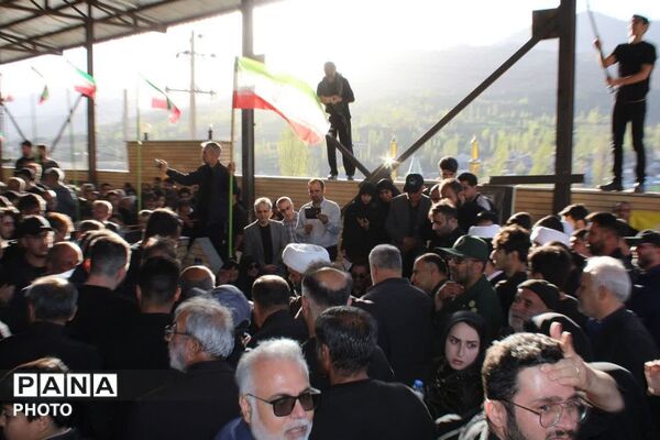 مهمان آسمانی در روستای شهیدپرور لزور