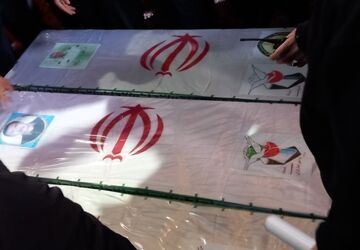 تشییع باشکوه شهدای مدافع امنیت