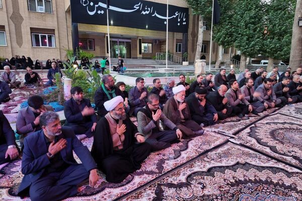 مراسم سوگواری روز هفتم محرم در استانداری کردستان