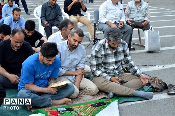 مراسم طلب آمرزش در روز عرفه، از زبان امام حسین «ع» در شهر امیریه