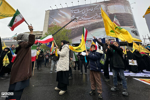 راهپیمایی روز قدس در تهران