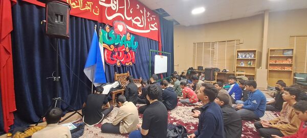 هیات هفتگی دانش‌آموزی انصار المهدی در نیشابور 