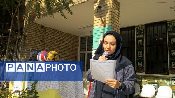 برگزاری المپیاد درون مدرسه‌ای‌شاهد شهید کلانتری ناحیه یک کرج