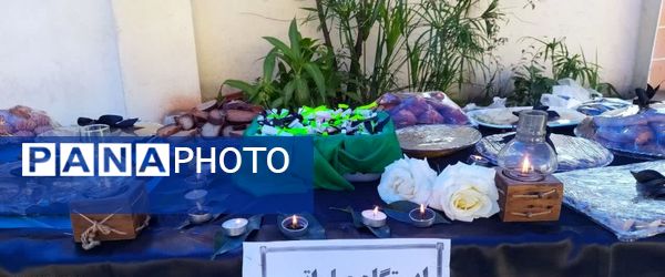 مراسم ایام فاطمیه در دبیرستان نجم قائمشهر