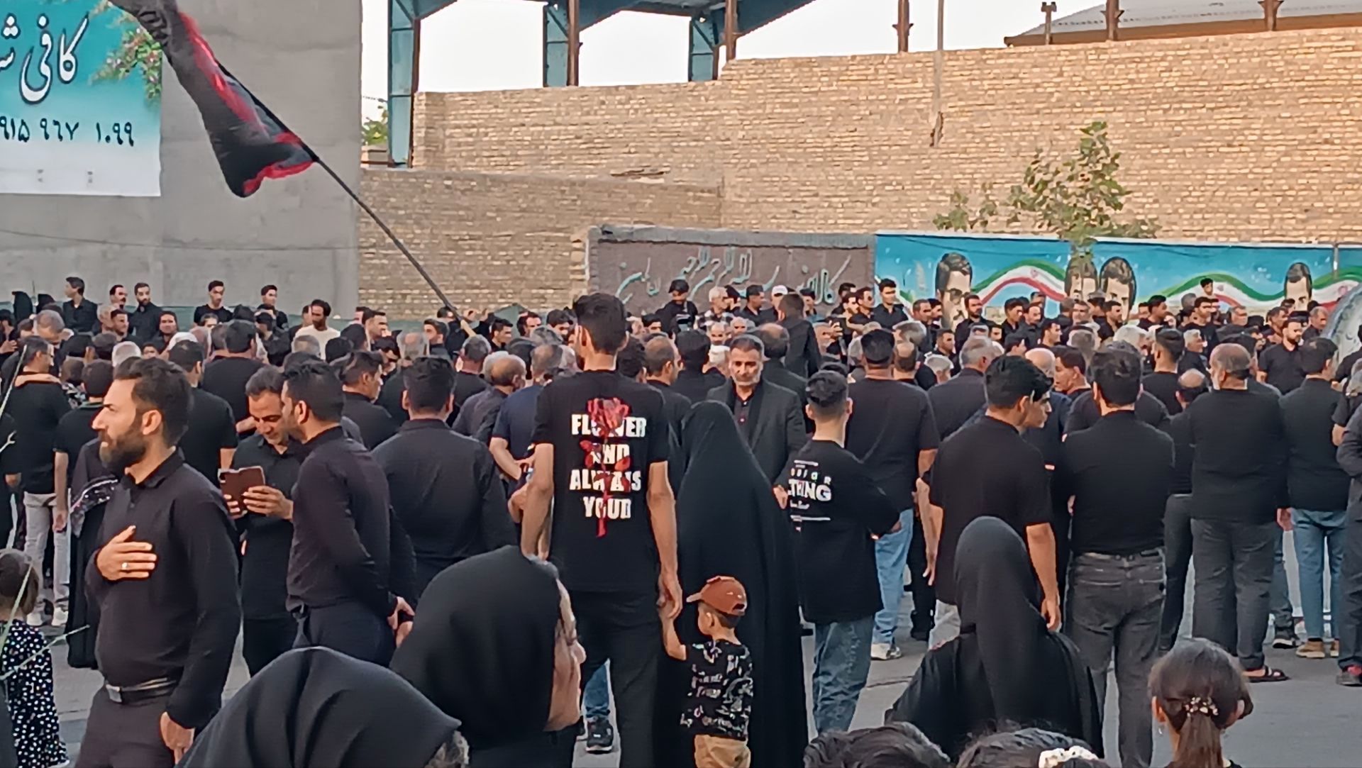 برپایی هیئت عزاداری بمناسبت عاشورای حسینی در شهرستان خلیل آباد