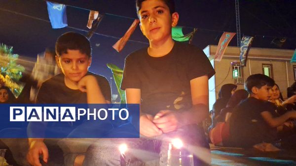 مراسم شام غریبان در شهرستان لنده