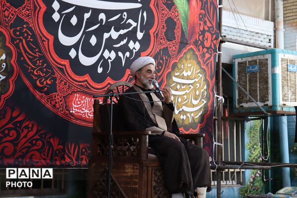 سوگواره هیئت فرهنگیان در مدرسه ایران‌تایر اسلامشهر