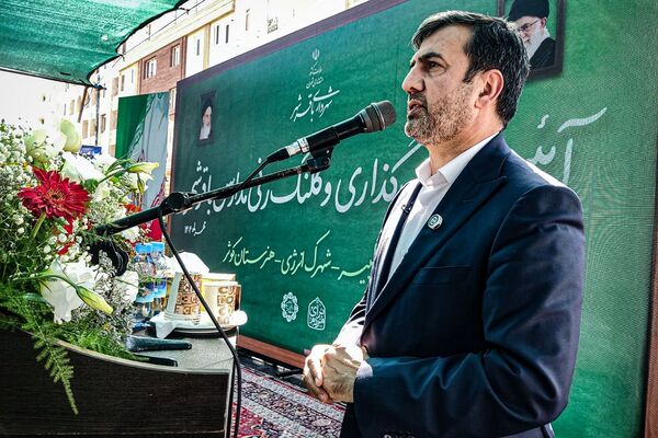 آئین خشت گذاری کاشانه‌های علم و خرد در باقرشهر
