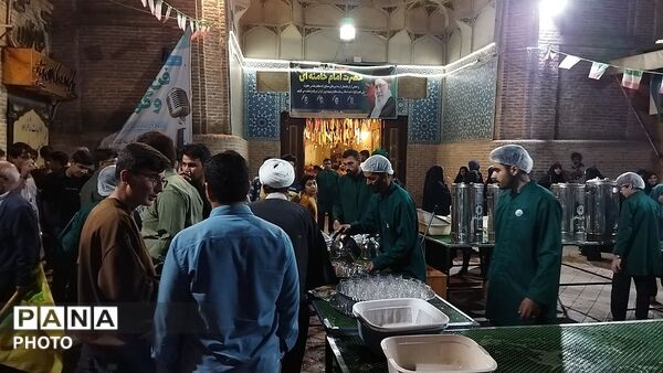چایخانه فاطمه الزهرا در هشتاد و دومین شب از اجتماعات مردمی نیشابور 