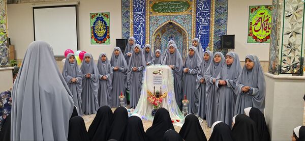 شور و شادی میلاد منجی عالم در دارالقرآن امام حسین (ع) ناحیه ۶ مشهد