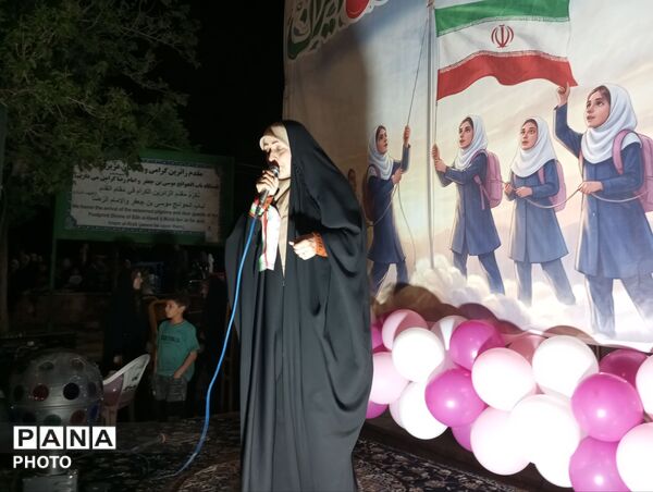اجتماع بزرگ دختران جان فدای ایران به یاد دختران میناب 