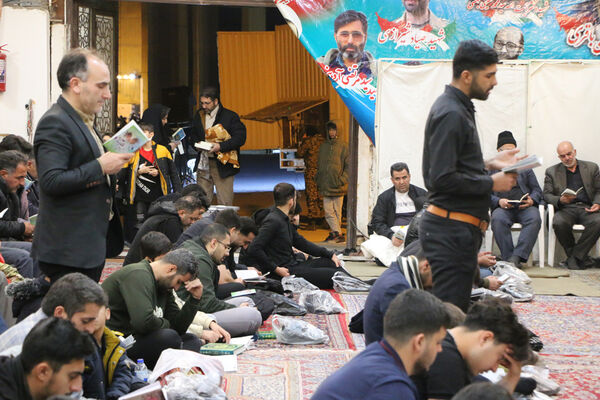 مراسم احیاء شب نوزدهم ماه رمضان در کوه خضر نبی(ع)-1