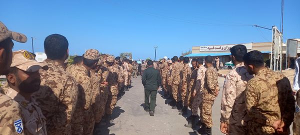 تشییع شهید گمنام در بوموسی 