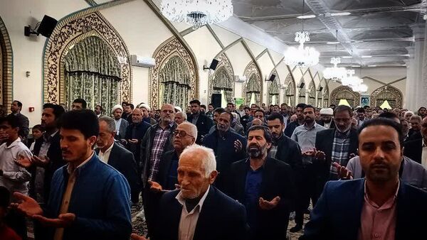 نماز عبادی سیاسی جمعه در زیارتگاه مدرس(ره)
