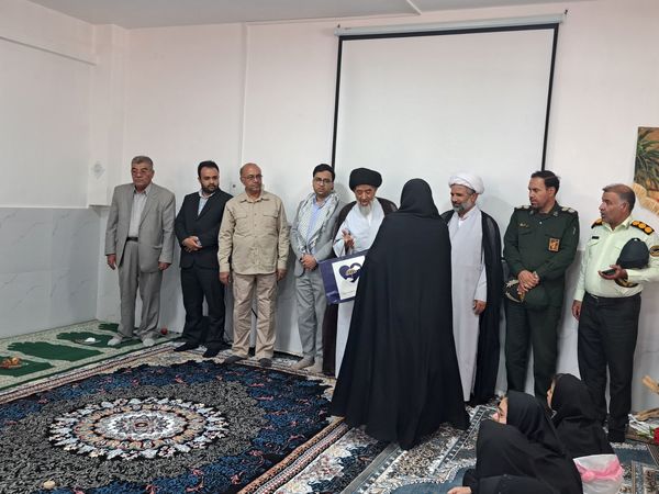 آیین بازگشایی مدارس و افتتاح نماز خانه، در آموزشگاه تکتم باخرز