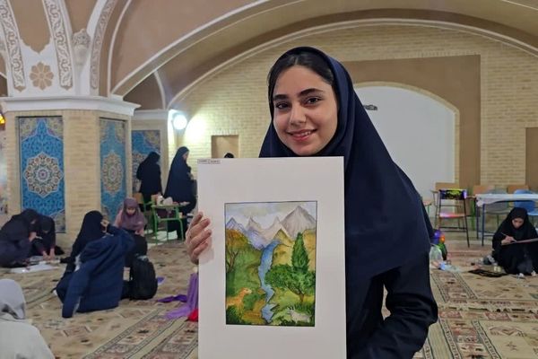 باغ دولت آباد یزد میزبان هنرنمایی دانش‌آموزان ناحیه یک در جشنواره «فردا»