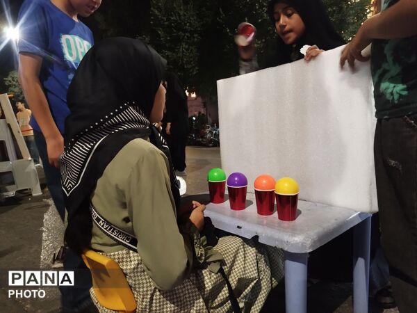 موکب فرهنگیان در صد و پنجاه و دومین شب در قاب پانا