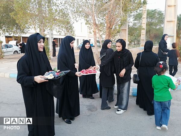 ناحیه یک اهواز میزبان زائران اباعبدالله