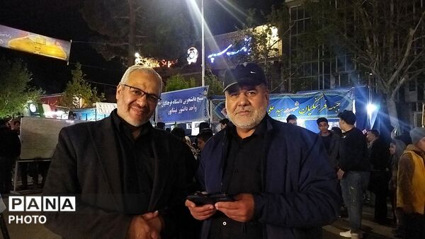 موکبی به رنگ مقاومت و دشمن ستبزی ویژه کودکان نیشابوری