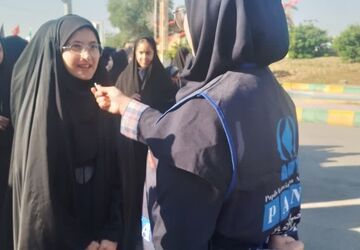 دوربین دانش‌آموزان، حماسه ۱۳ آبان شادگان را ثبت کرد