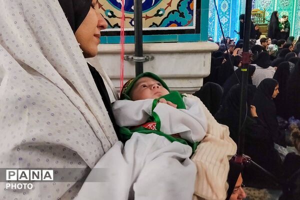 گهواره‌های سبز در سوگ کربلا؛ همایش شیرخوارگان حسینی در بجنورد/1
