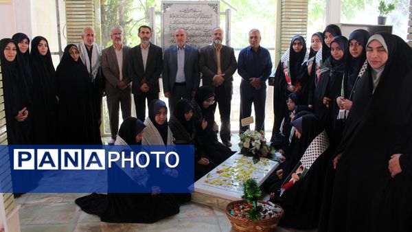 دانش‌آموزان مدارس منطقه ۵ با شهید گمنام پیمان وفاداری بستند