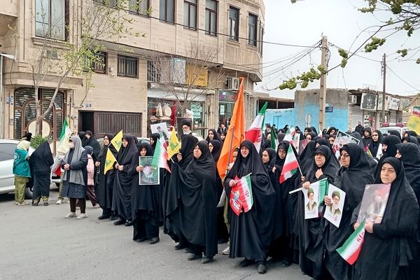 روز جهانی قدس در شهرستان جعفرآباد قم 