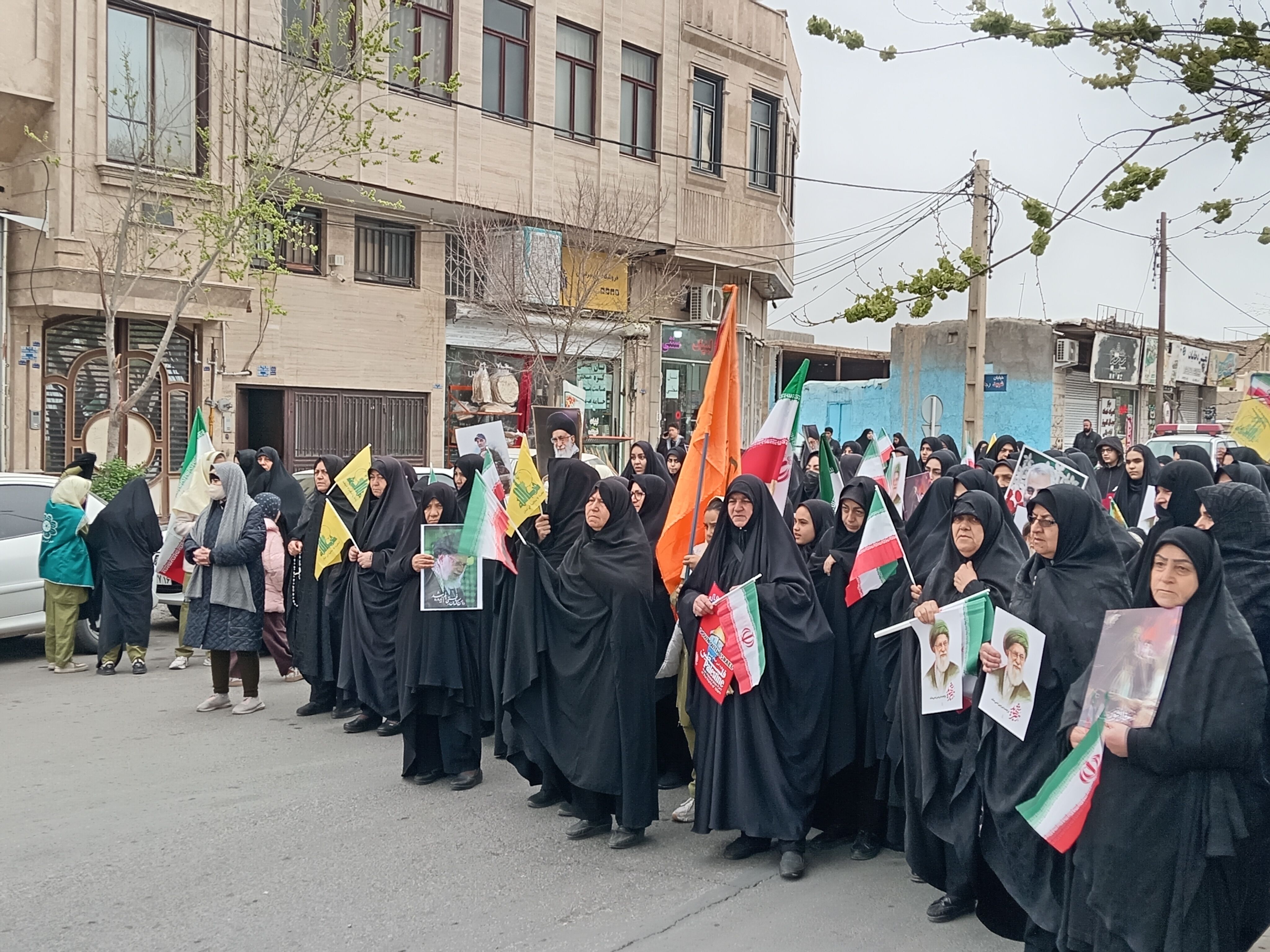 روز جهانی قدس در شهرستان جعفرآباد قم 