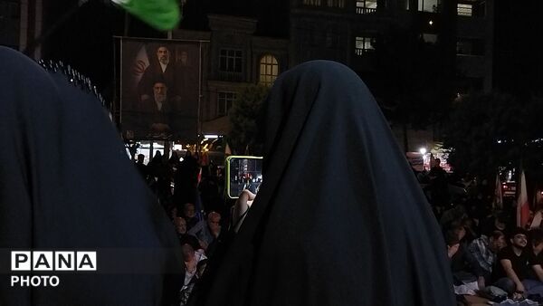 مراسم شب دوم محرم در بلوار فضل نیشابور-۱