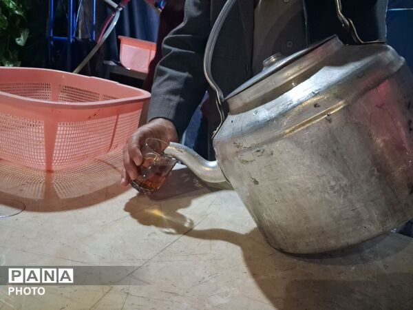 خدمات رسانی موکب ها در حسینیه فضل