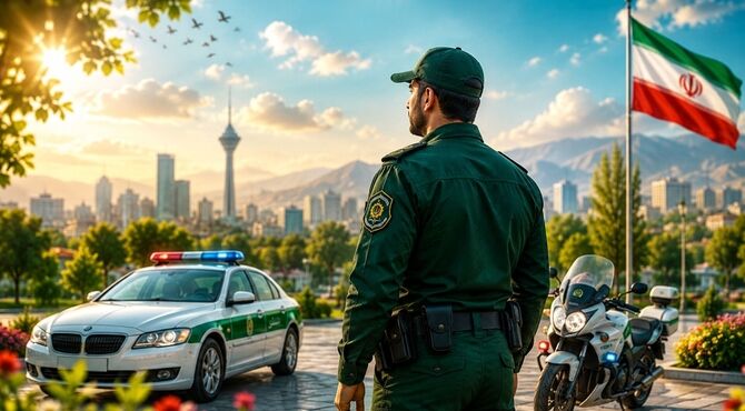 پاسداران نظم و آرامش جامعه 
