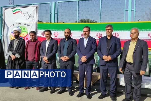 افتتاحیه المپیاد ورزشی درون مدرسه ای در دبیرستان شاهد علامه طباطبایی ناحیه دو شهرری 