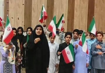 پنجمین سالگرد شهادت حاج قاسم سلیمانی در شهرستان نیمروز برگزار شد