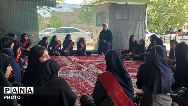 موکب «نوجوان مبارز» در فارسان؛ صحنه‌ای از بلوغ اجتماعی نسل آینده
