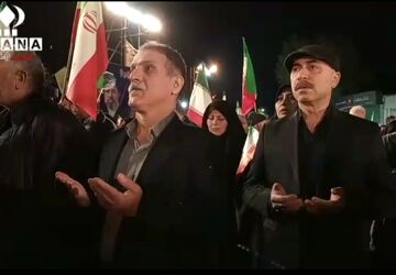 حضور مردم در میدان وحدت هم زمان با چهلم امام