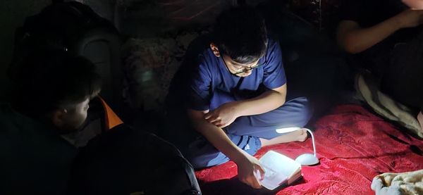 سحرگاه دانش‌آموزان معتکف 