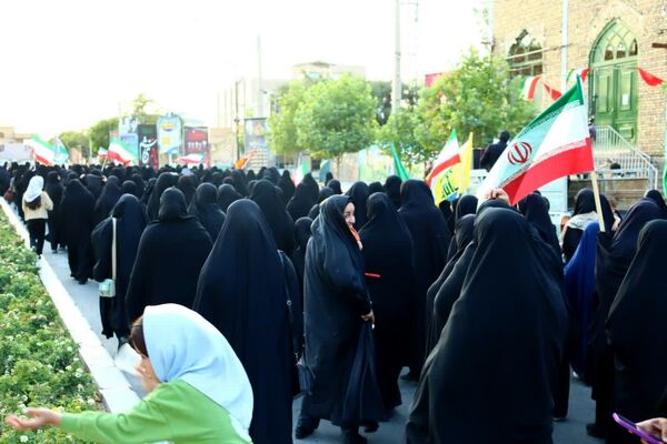 اجتماع زینبیون در شهرستان خلیل آباد 