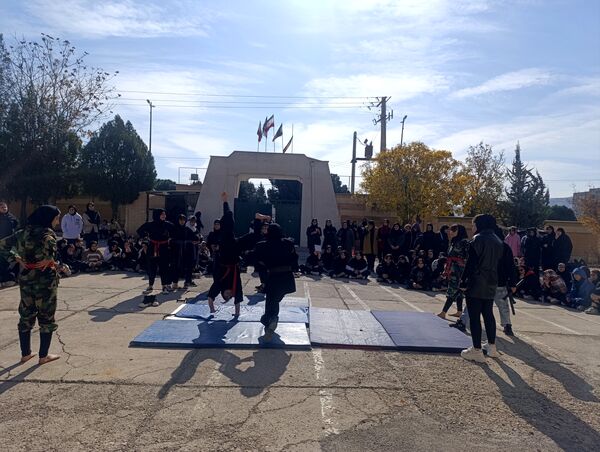 المپیاد ورزشی در هنرستان فاطمیه