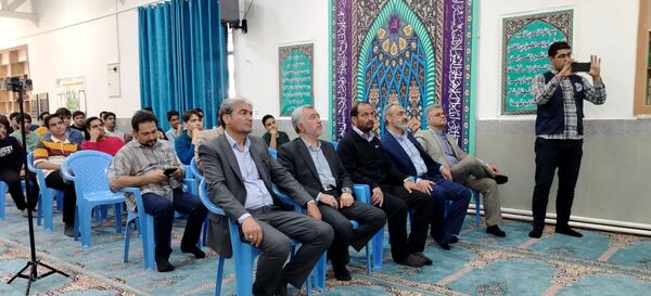 آئین افتتاح چمن مصنوعی سمپاد آموزشگاه شهید بهشتی نیشابور