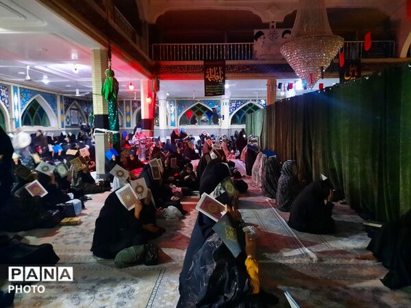 مراسم سومین شب قدر در روستای مزده خلیل آباد 