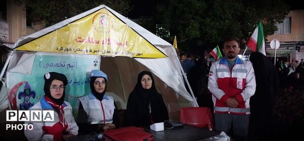 اجلاسیه بزرگ شهدا در میدان امام‌زادگان شهرکرد