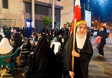«باید برخاست»؛ طنین یاد رهبر درمیعادگاه  شبانه شهرستان خلخال
