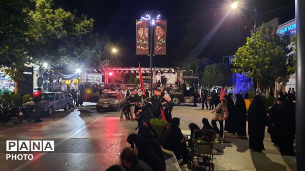 قاب پانا میزبان مراسم شب های محرم مسجد جامع نیشابور 
