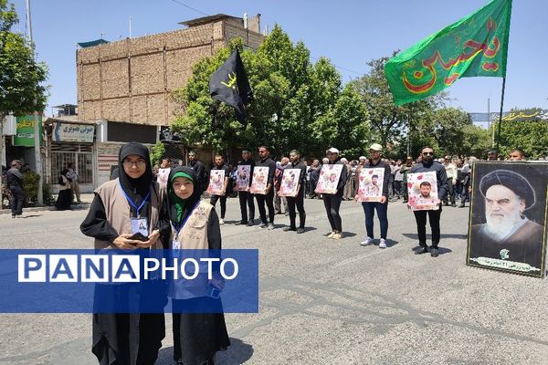 بزرگداشت سالگرد ارتحال امام خمینی (ره) در شهرستان نیشابور