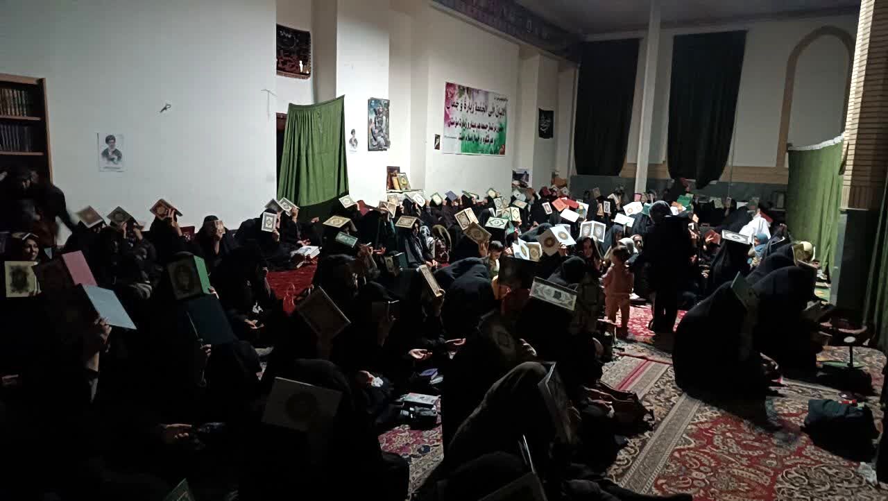 مراسم شب قدر در شهر غلامان