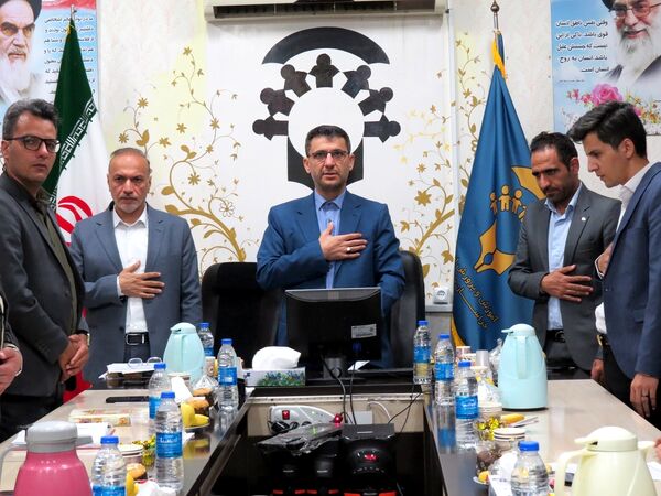 نشست معاون پیشگیری و تشخیص توانبخشی سازمان آموزش پرورش استثنایی کشور با مدیران مرکز  استان