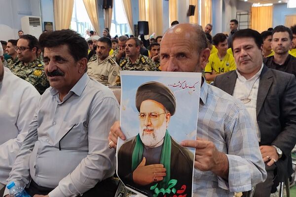 برگزاری مراسم اولین سالگرد شهادت شهدای خدمت در مصلی رباط کریم