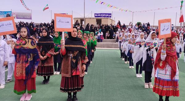 برگزاری جشنواره فرهنگی ورزشی دختران آفتاب ایران(دآا) در شهرستان مرزی کلات