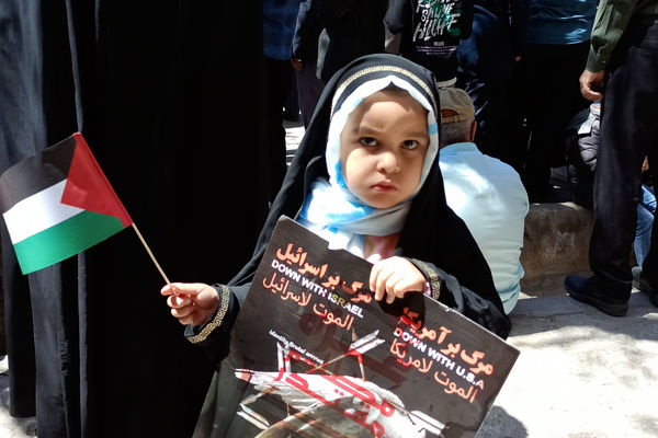 حضور پرشور مردم شهرستان آباده در راهپیمایی روز قدس